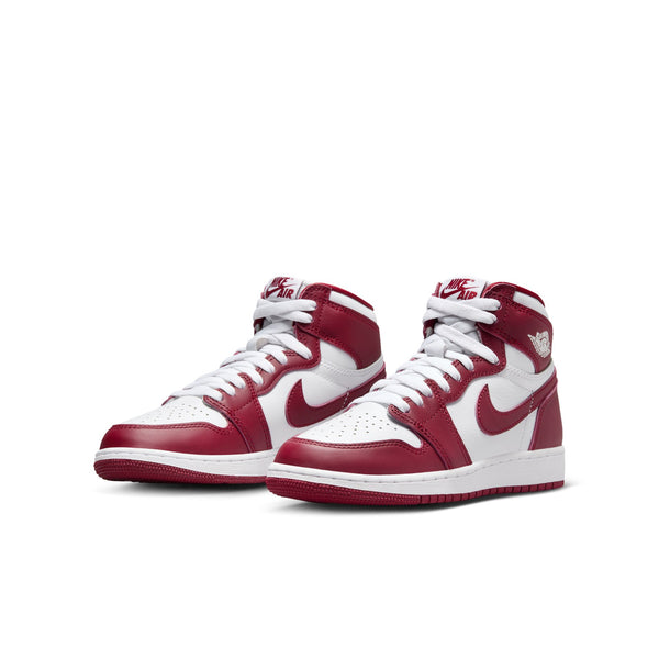 Jordan - Boy - GS Air Jordan 1 High OG - White/Team Red