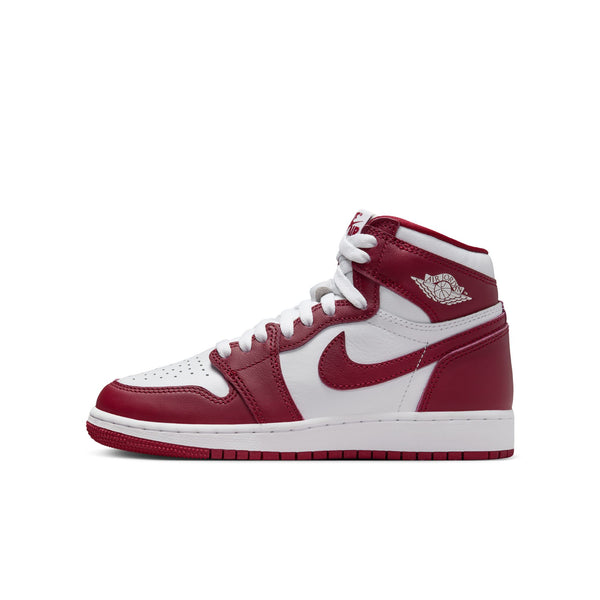 Jordan - Boy - GS Air Jordan 1 High OG - White/Team Red