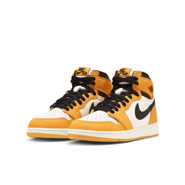 Jordan - Boy - GS Air Jordan 1 High OG - Yellow Ochre/Black