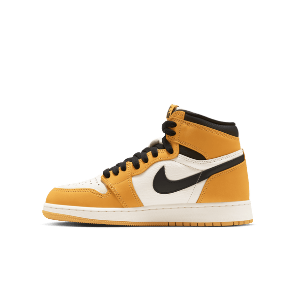 Jordan - Boy - GS Air Jordan 1 High OG - Yellow Ochre/Black