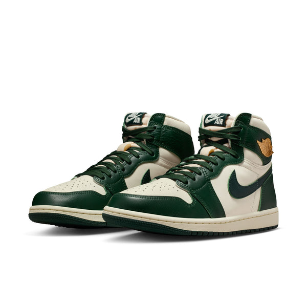 Jordan - Women- Retro 1 High OG - Pale Ivory/Pro Green/Fir/Coconut Milk