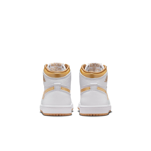 Jordan - Girl - PS Retro 1 High OG - White/Metallic Gold/Light Brown