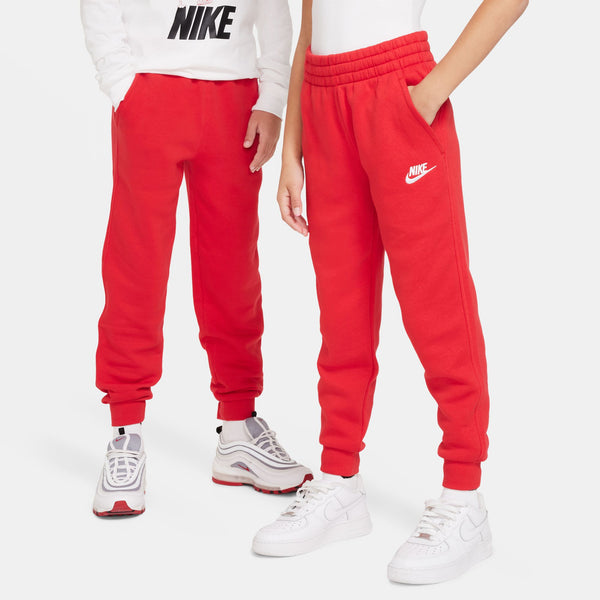 Nike - Boy - Club Fleece Jogger - University Red/White