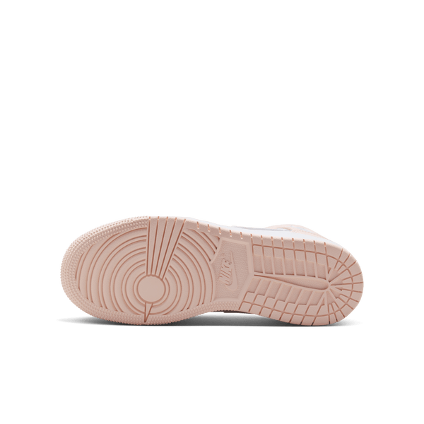Jordan - Girl - GS Air Jordan 1 Mid - Pink Wash/Violet