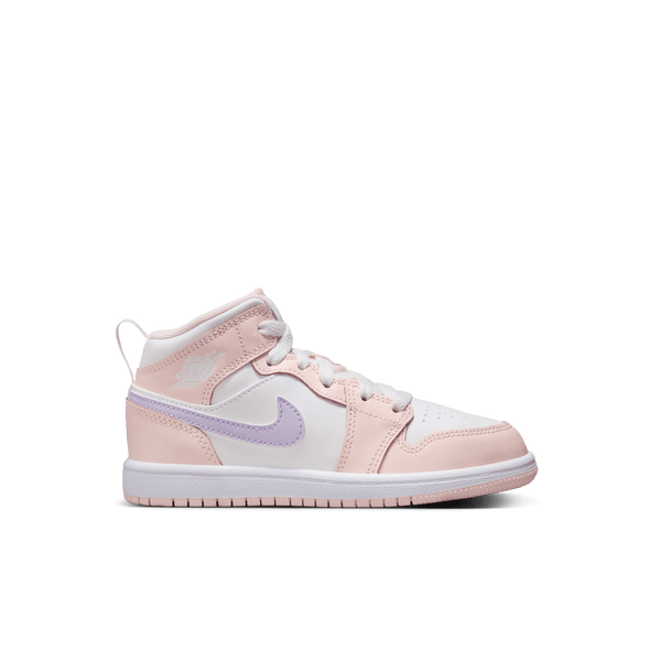 Jordan - Girl - PS Air Jordan 1 Mid - Pink Wash/Violet