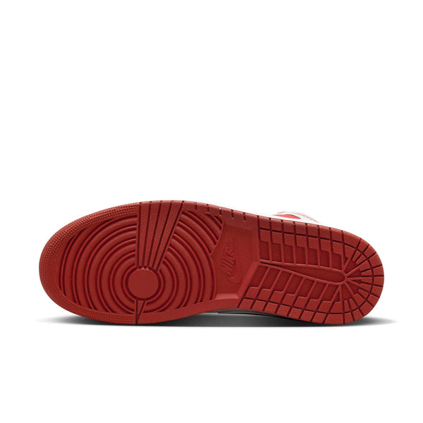 Jordan - Men - Air Jordan 1 Mid SE - White/Lobster Red