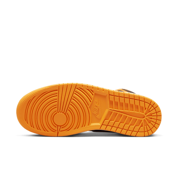 Jordan - Men - Air Jordan1 Mid SE - Black/Orange/White