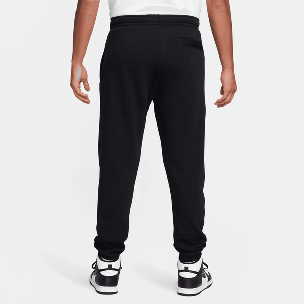 Nike - Men - Club Stack Graphic Pants - Black/Safety Orange