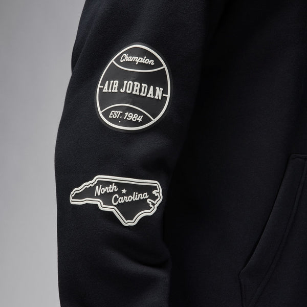Jordan - Men - Essential Member Pullover Hoodie - Black/Dune Red/White