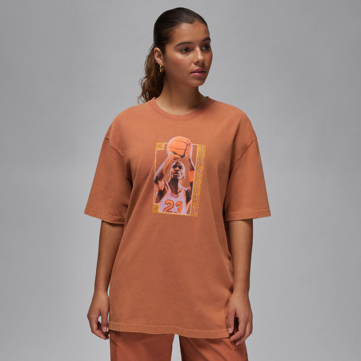 Tシャツ・カットソー COVERNAT Authentic Over Dying T-Shirt Peach AURORA_FN5375-209_PHSFM001-