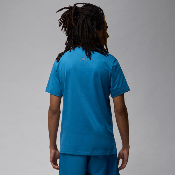 Jordan - Men - Flight Short-Sleeve Tee - Blue/Black
