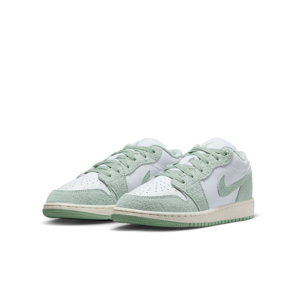Jordan - Boy  - GS Air Jordan 1 Low SE - White/Seafoam Sail