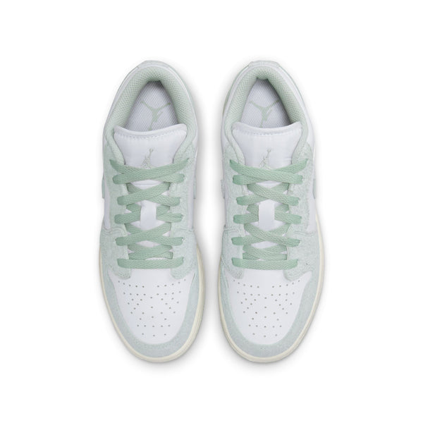 Jordan - Boy  - GS Air Jordan 1 Low SE - White/Seafoam Sail
