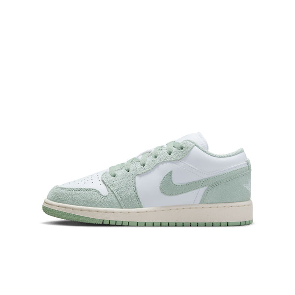 Jordan - Boy  - GS Air Jordan 1 Low SE - White/Seafoam Sail