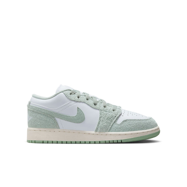 Jordan - Boy  - GS Air Jordan 1 Low SE - White/Seafoam Sail