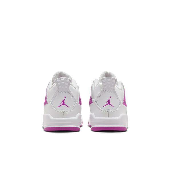 Jordan - Girl - TD Retro 4 - White/Hyper Violet