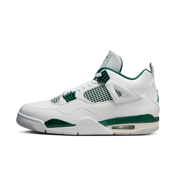 Jordan - Men - Retro 4 - White/Oxidized Green/Neutral Grey