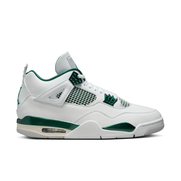 Jordan - Men - Retro 4 - White/Oxidized Green/Neutral Grey