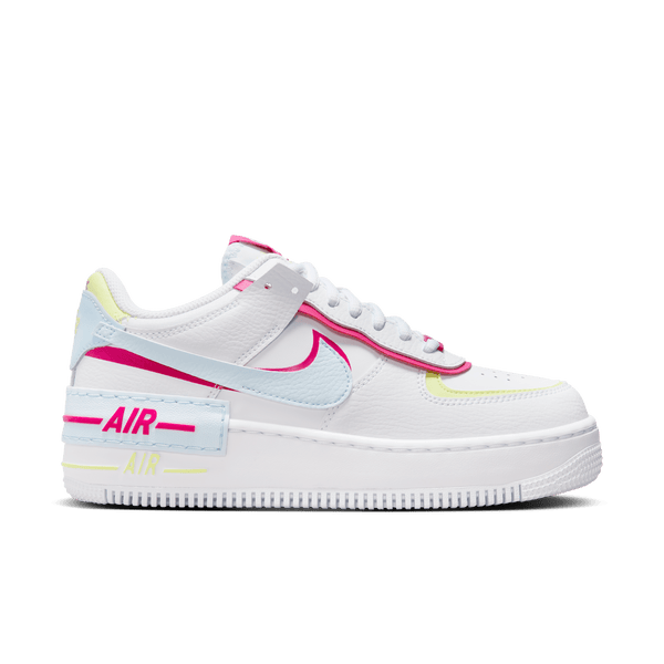 Nike - Women - AF1 Shadow - White/Blue/Lemon Twist