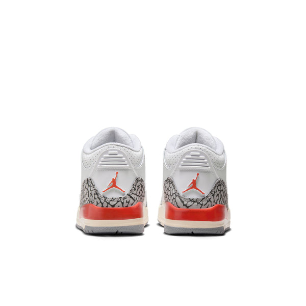 Jordan - Girl - PS Retro 3 - White/Cosmic Clay/Cement Grey