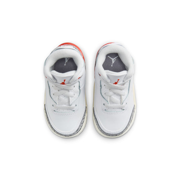 Jordan - Girl - TD Retro 3 - White/Cosmic Clay/Cement Grey - Release