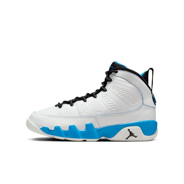 Jordan - Boy - GS Retro 9 - Summit White/Black/Blue