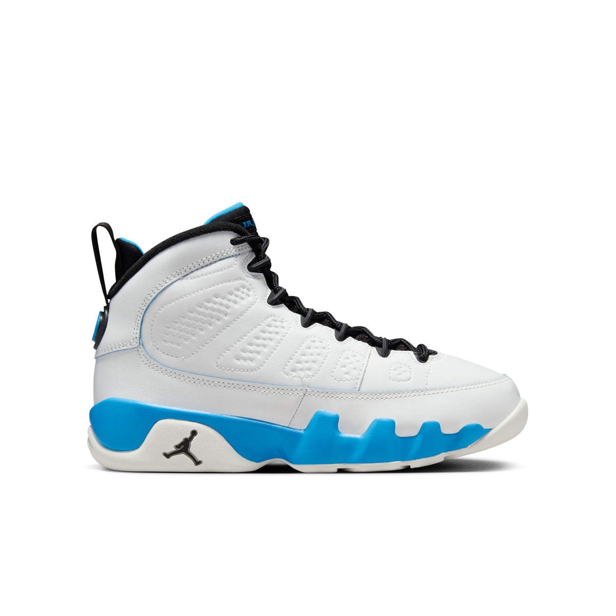 Jordan - Boy - GS Retro 9 - Summit White/Black/Blue – Nohble