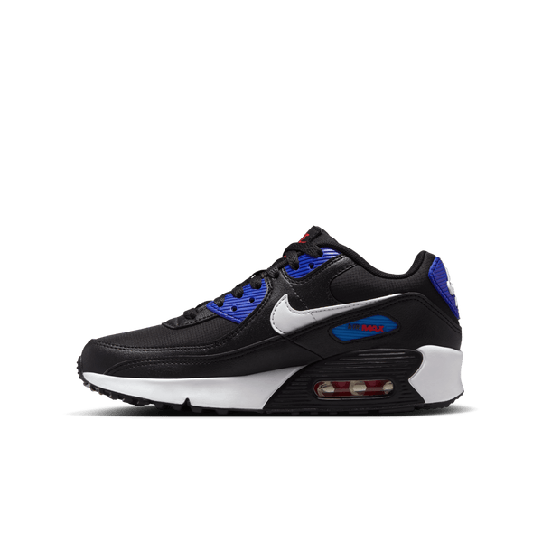 Nike - Unisex - GS Air Max 90 NN - Black/University Red