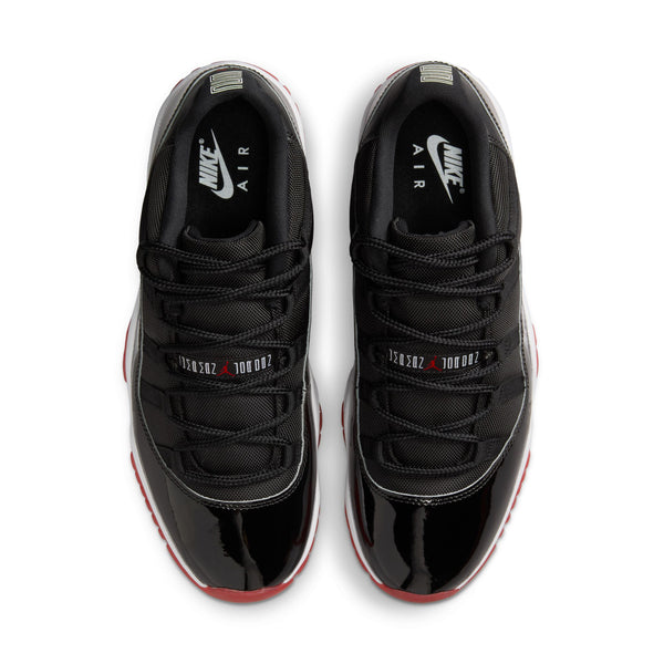 Jordan - Men - Retro 11 Low - Black/Varsity Red/White