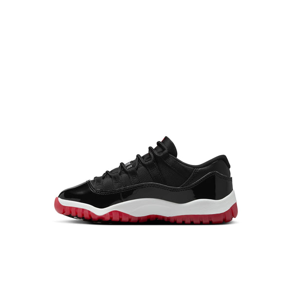 Jordan - Boy - PS Retro 11 Low - Black/Varsity Red/White