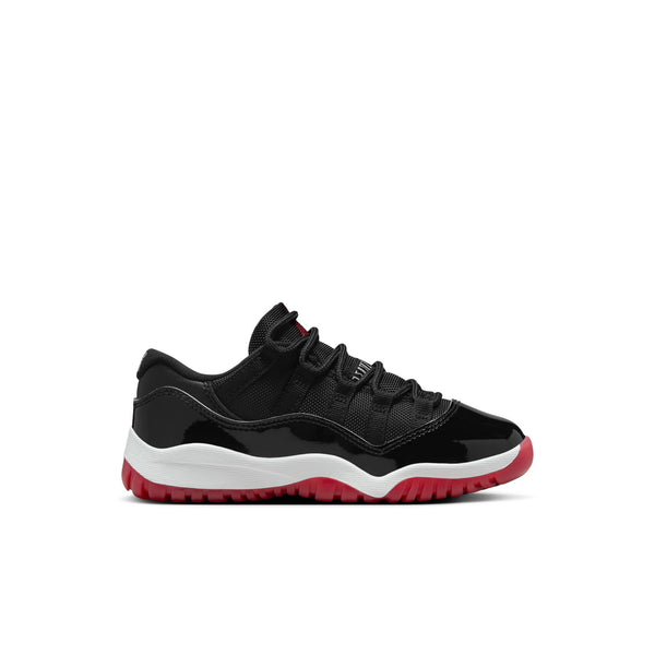 Jordan - Boy - PS Retro 11 Low - Black/Varsity Red/White