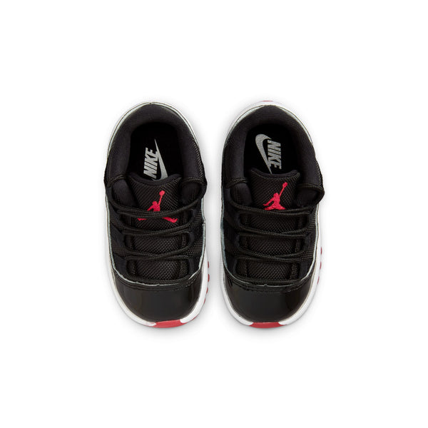 Jordan - Boy - TD Retro 11 Low - Black/Varsity Red/White