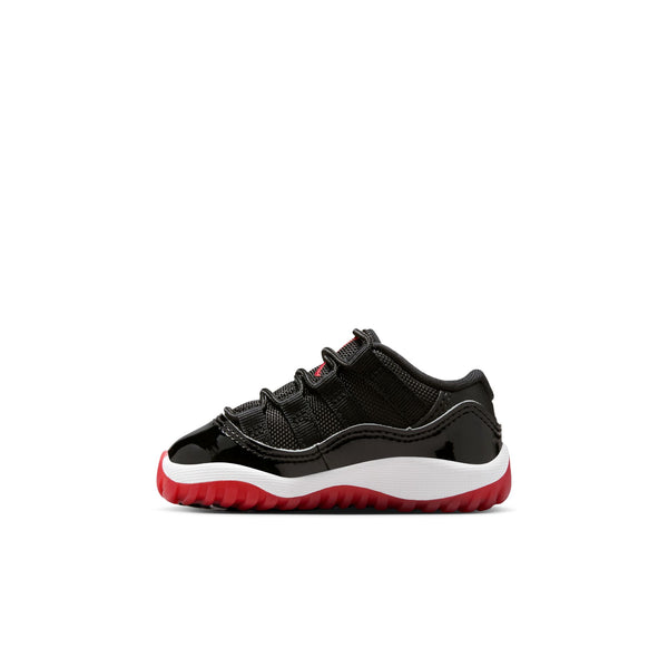 Jordan - Boy - TD Retro 11 Low - Black/Varsity Red/White