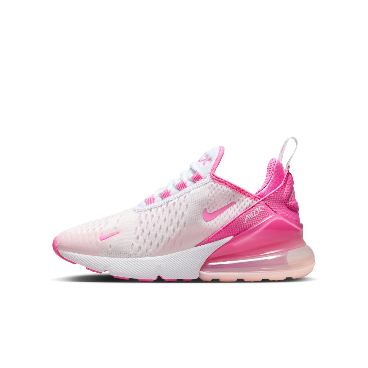 Nike Boy GS Air Max 270 White Pink Nohble