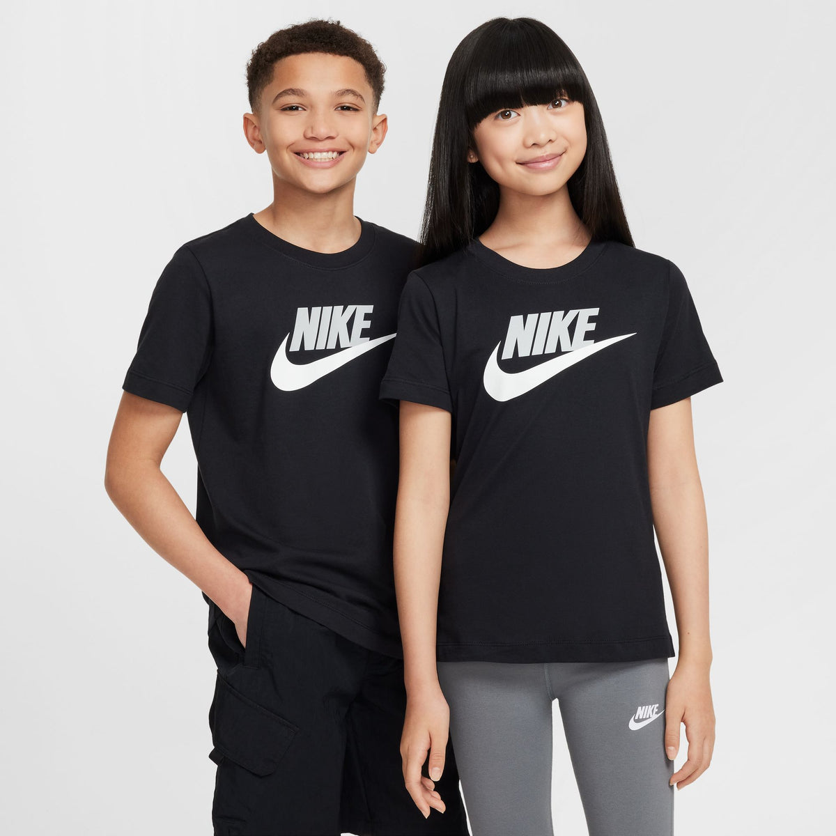 Nike - Boy - Icon Futura Classic Tee - Black – Nohble