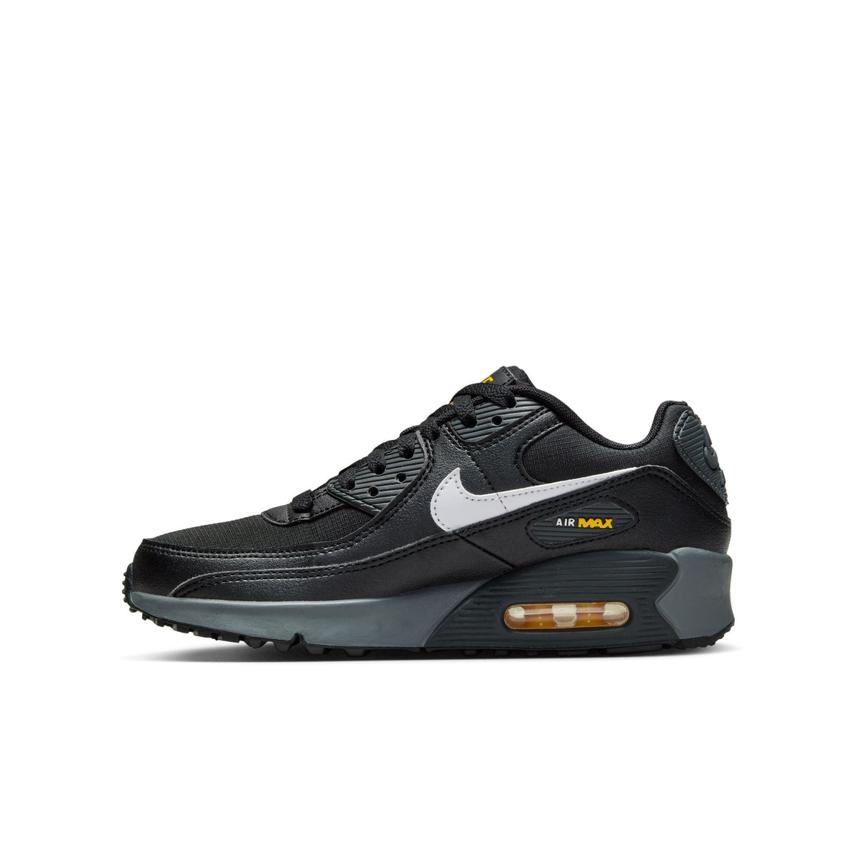 国内配送 NIKE AIR MAX 90 PRM BLACK/BLACK-UNIVERSITY GOLD NIKE AIR MAX 90 PRM BLACK/BLACK-UNIVERSITY GOLD（ナイキ エア
