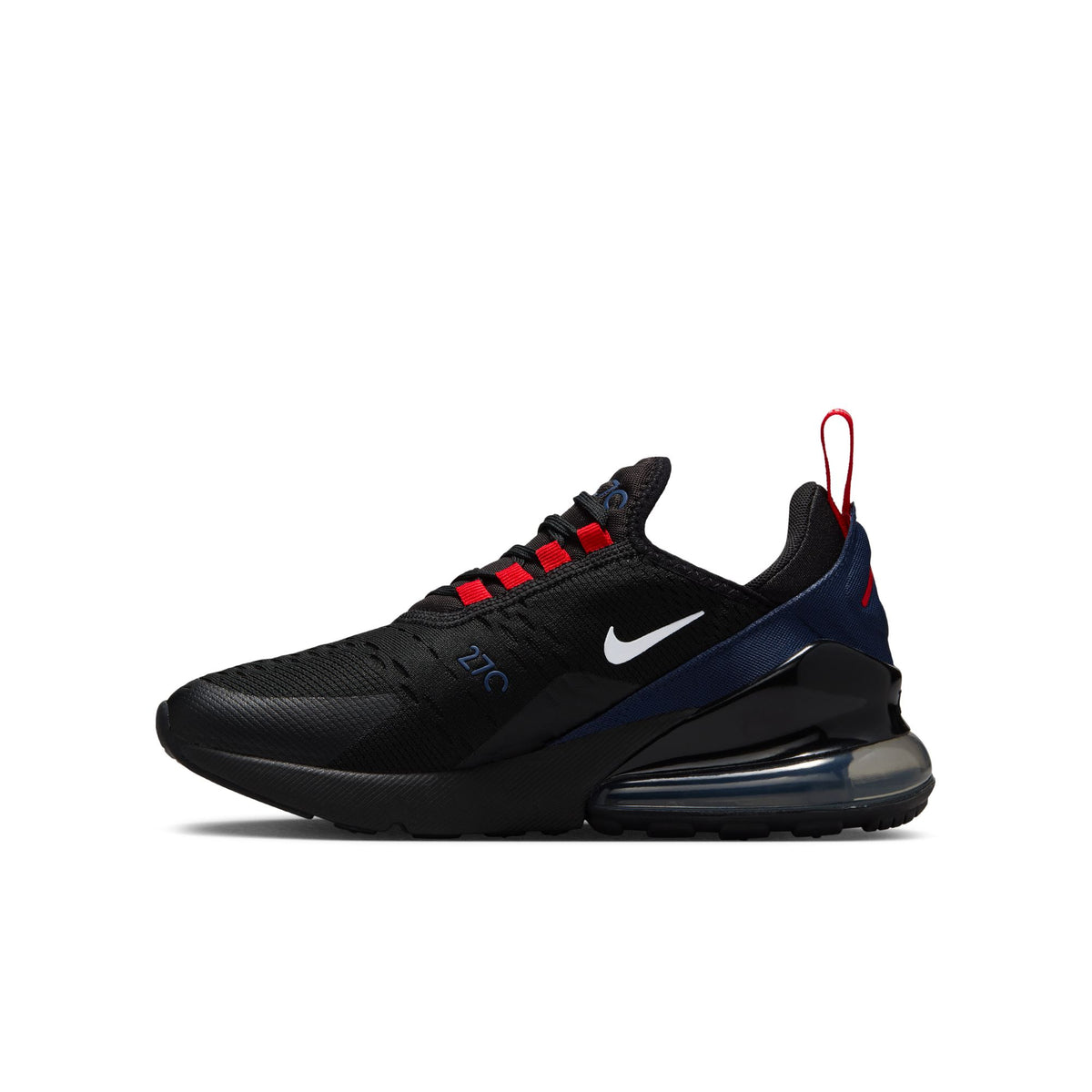 Nike Air Max 270 GS Shoes hotsell in MIDNIGHT NAVY/BLACK/ANTHRACITE/LEMON VENOM