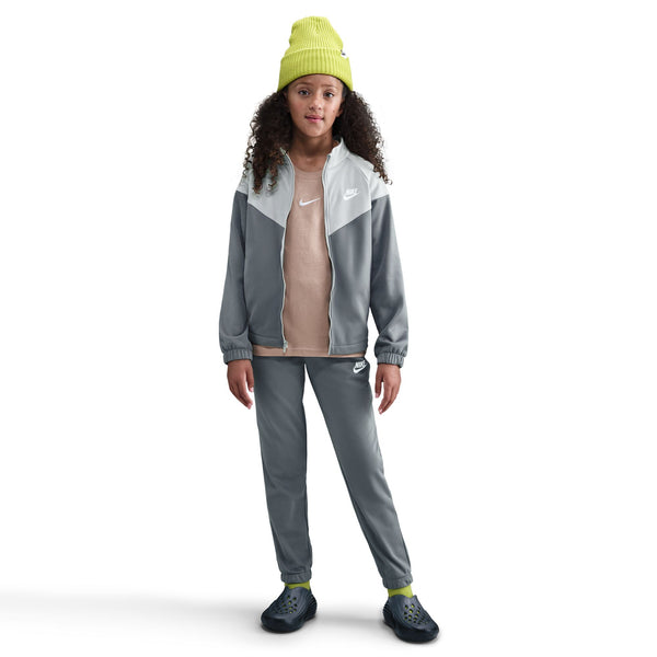 Nike - Boy - Dri-Fit Tracksuit - Smoke Grey/White