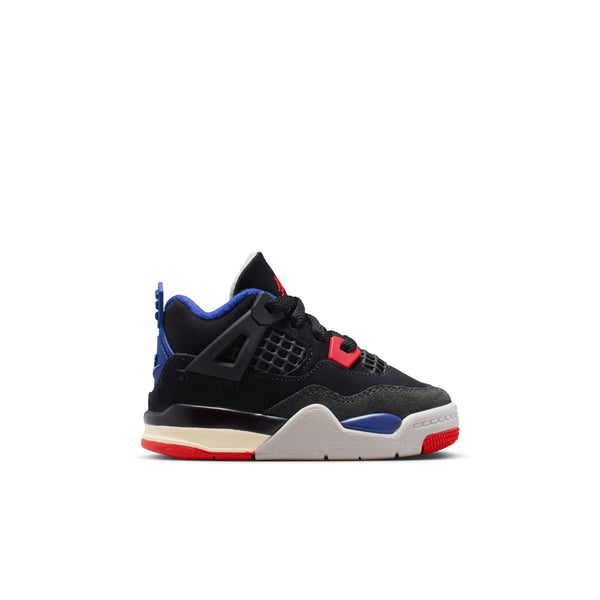 Jordan - Boy - TD Jordan 4 Retro OG - Black/Fire Red/Deep Royal Blue