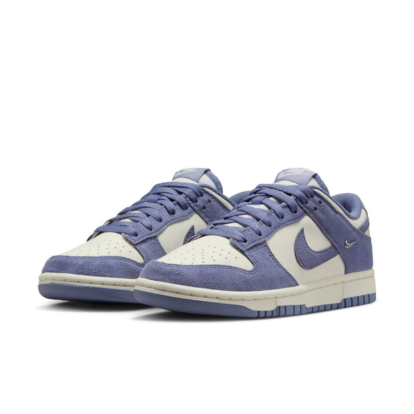 Nike - Women - Dunk Low - Sail/World Indigo/Metallic Silver