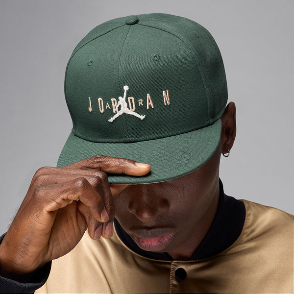 Jordan - Accessories - Jumpman Pro Snapback - Midnight Green/Fossil Stone/Sail