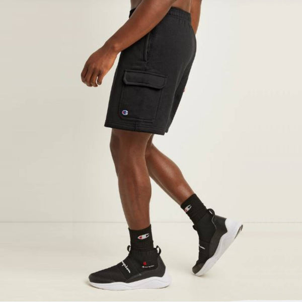 CHAMPION - Men - 8" Powerblend Cargo Short - Black