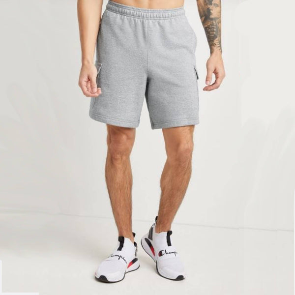 CHAMPION - Men - 8" Powerblend Cargo Short - Oxford Grey