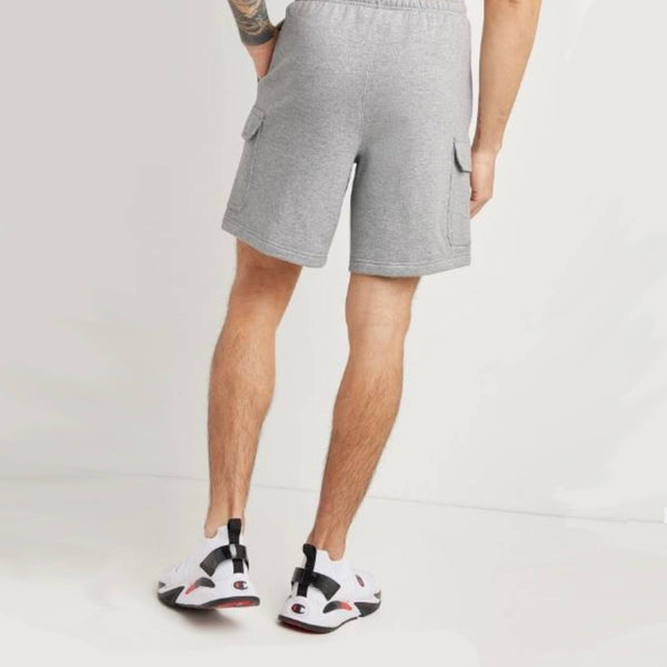 CHAMPION - Men - 8" Powerblend Cargo Short - Oxford Grey