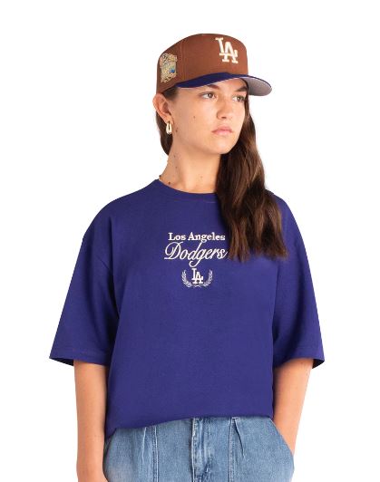 NEW ERA - Men - LA Dodgers Book Club Tee - Royal Blue