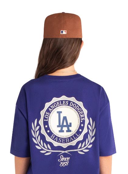 NEW ERA - Men - LA Dodgers Book Club Tee - Royal Blue