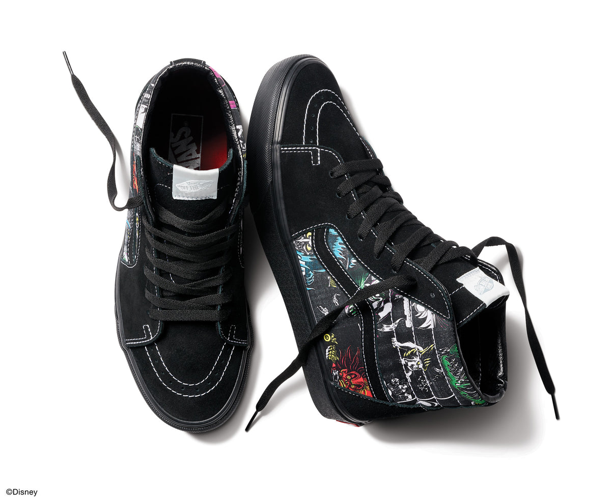 VANS Boy Disney Villains SK8-Hi Black