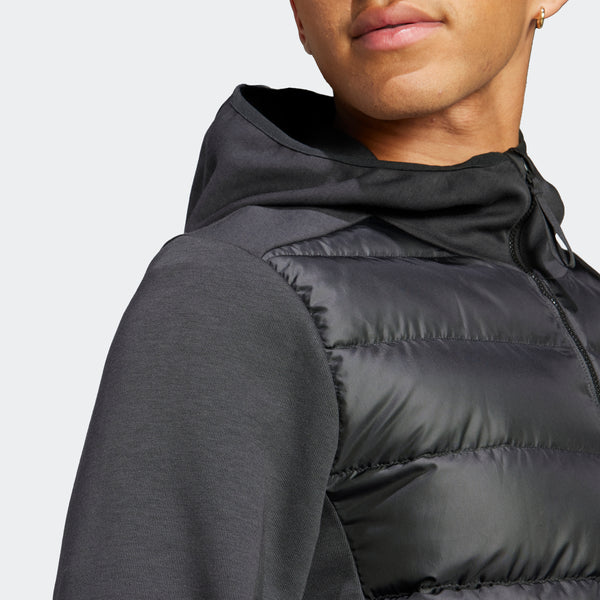 adidas - Men - Helionic Hooded Down Jacket - Black