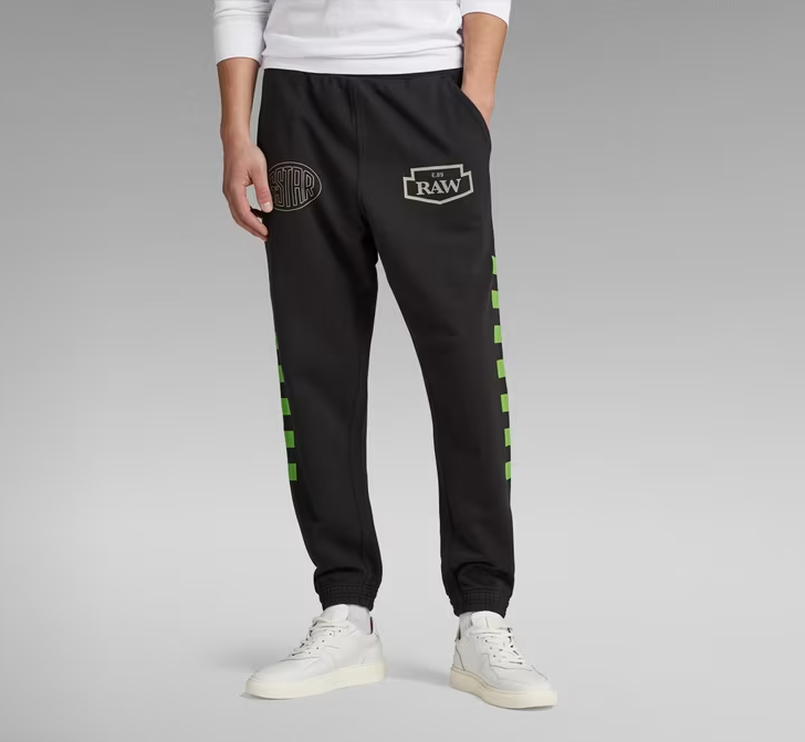 G-STAR INC - Men - Moto Graphic Pant - Black – Nohble