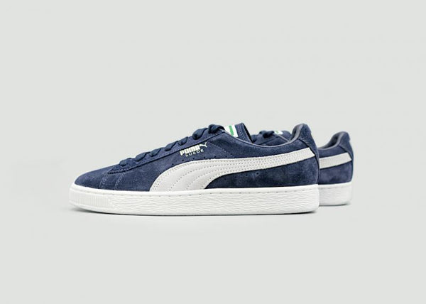 PUMA - Men - Suede Classic - Navy/White